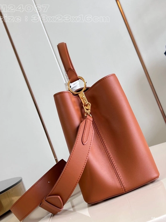 Souple-38*23*16CM VUITTON LOUIS GM Capucines 0712